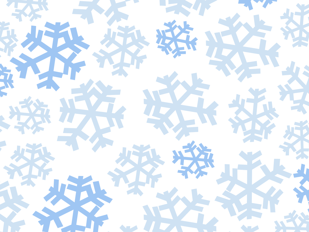 OnlineLabels Clip Art - Snowflake Pattern